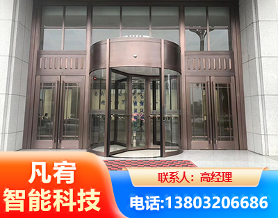 白山旋转门